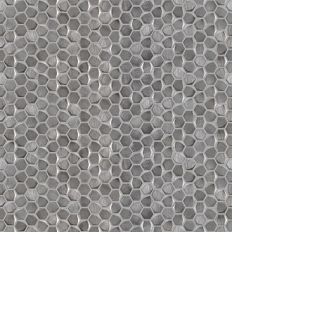 Porcelanosa Gravity Aluminium Hexagon Metal Mosaic 31 x 31cm | Tiles