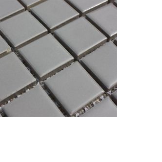 Ceramic Pool Gloss Steel Grey Mosaic