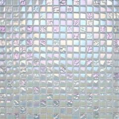 Lustrous White Mix Glass Mosaic