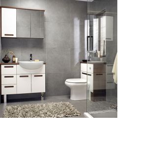 Mereway Strada White/Walnut Combination Bathroom