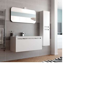 Mereway Strada White/Zebra Modular Bathroom