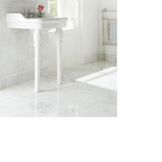 Original Style Viano White Polished Marble with Nero Polished Marble