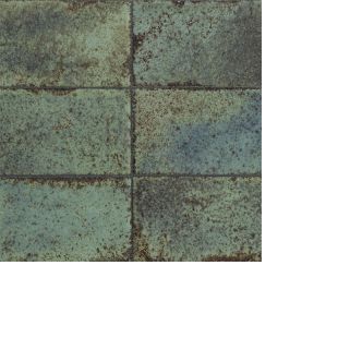 Porcelanosa Brick Vetri Green Tile (detail)