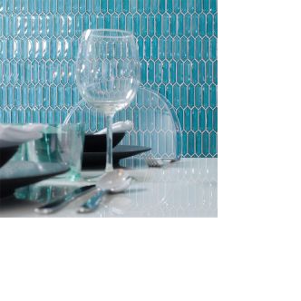 Porcelanosa Crystal Blue mosaic tiles