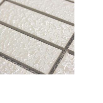 Smart Dewdrop White Glazed Ceramic Mosaic