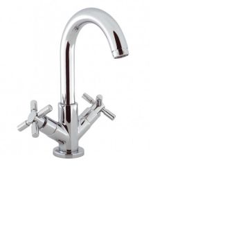 Crosswater Totti Basin Monobloc Tap with Pop-Up Waste