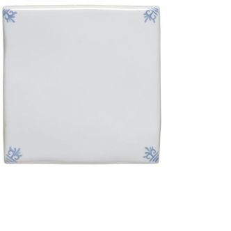 Winchester Classic Delft White Blanc With Corners 12.7 x 12.7cm